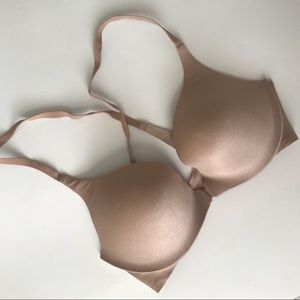 Victoria’s Secret Nude Tan Cream Push Up Bra 34C